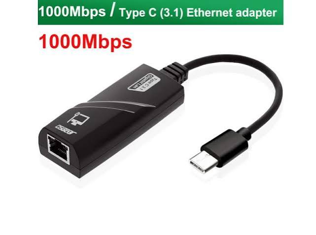 USB Type-C 3.1 Gigabit Ethernet Adapter