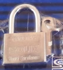 SOLIX Heavy Duty Padlock 50mm