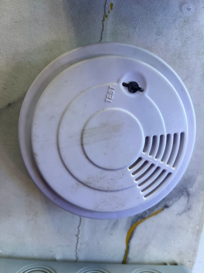 Smoke Detector with Battery